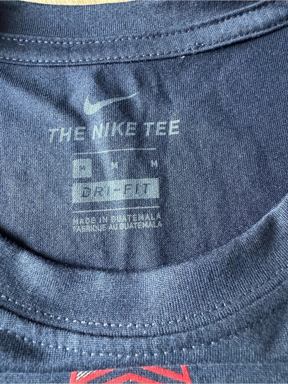 Nike Men’s Navy Patriots Graphic Short Sleeve Tee